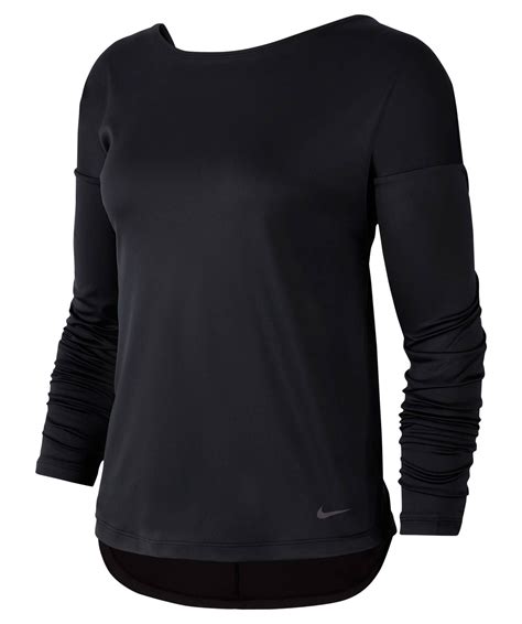 fitness oberteile damen nike|nike langarm shirt damen.